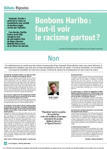 2014-01-22 - Bonbons Haribo - faut-il voir le racisme partouta